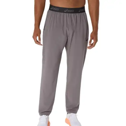 Asics Knitted Sweatpants Men's Gray
