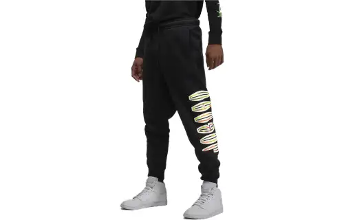 Jordan Knitted Sweatpants Men's Black