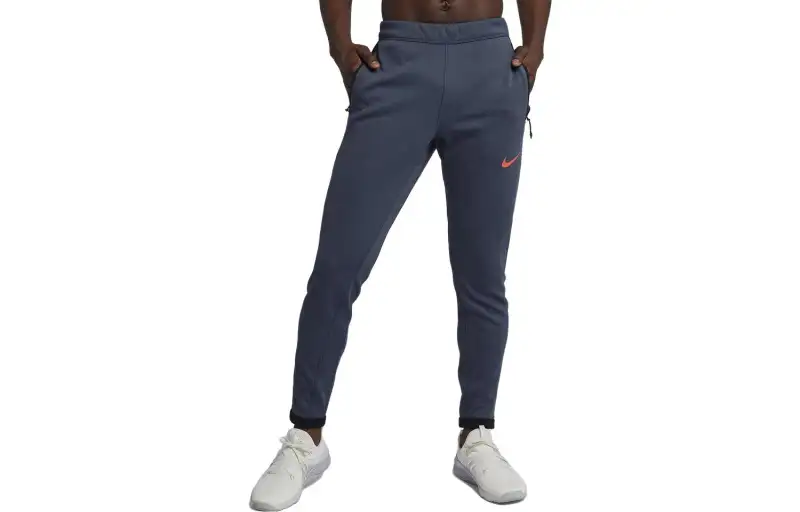 Nike Knitted Sweatpants Men's Navy Blue