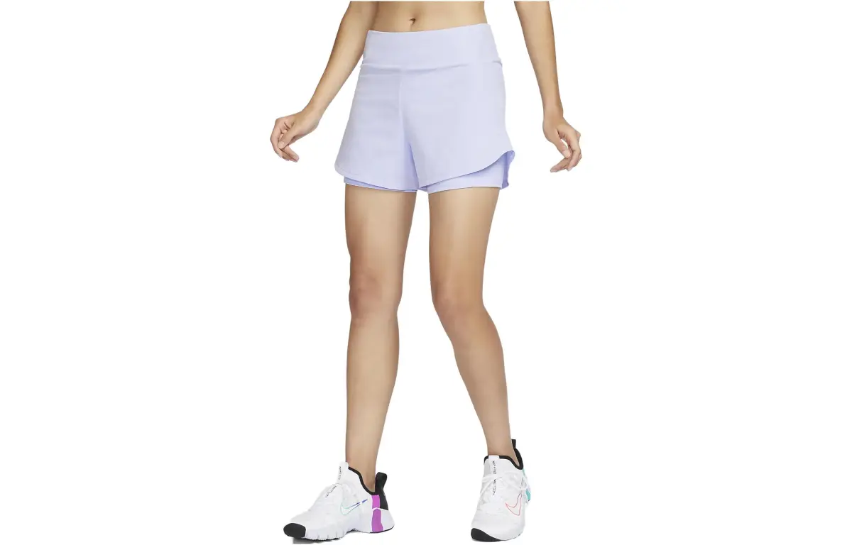 Nike Casual Shorts Women's Light Purple Moderate