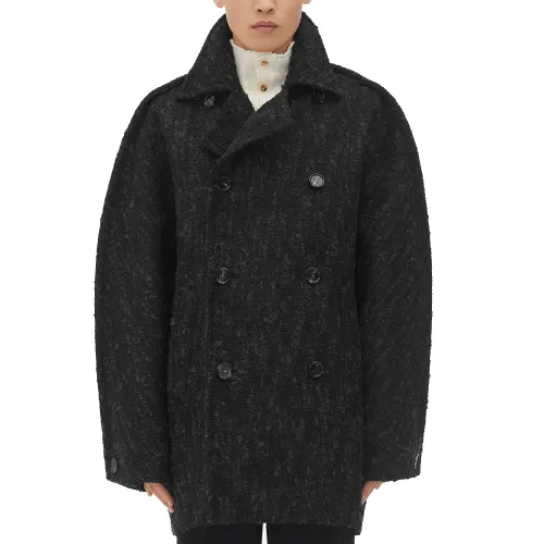 Bottega Veneta FW24 Coat Men's Black