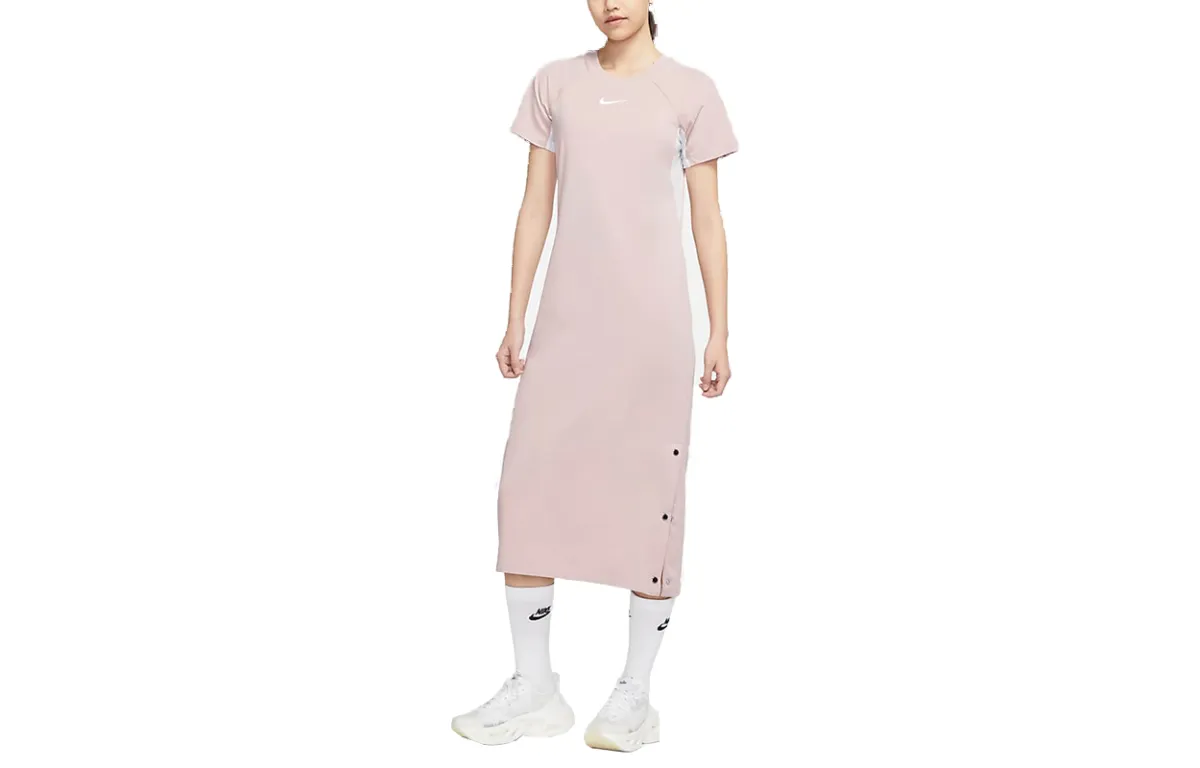 Nike Short Sleeved Dress Women's Pink