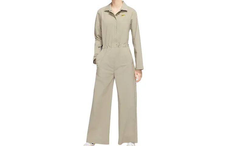 Nike Bodysuits Women's Lime Gray Lapel