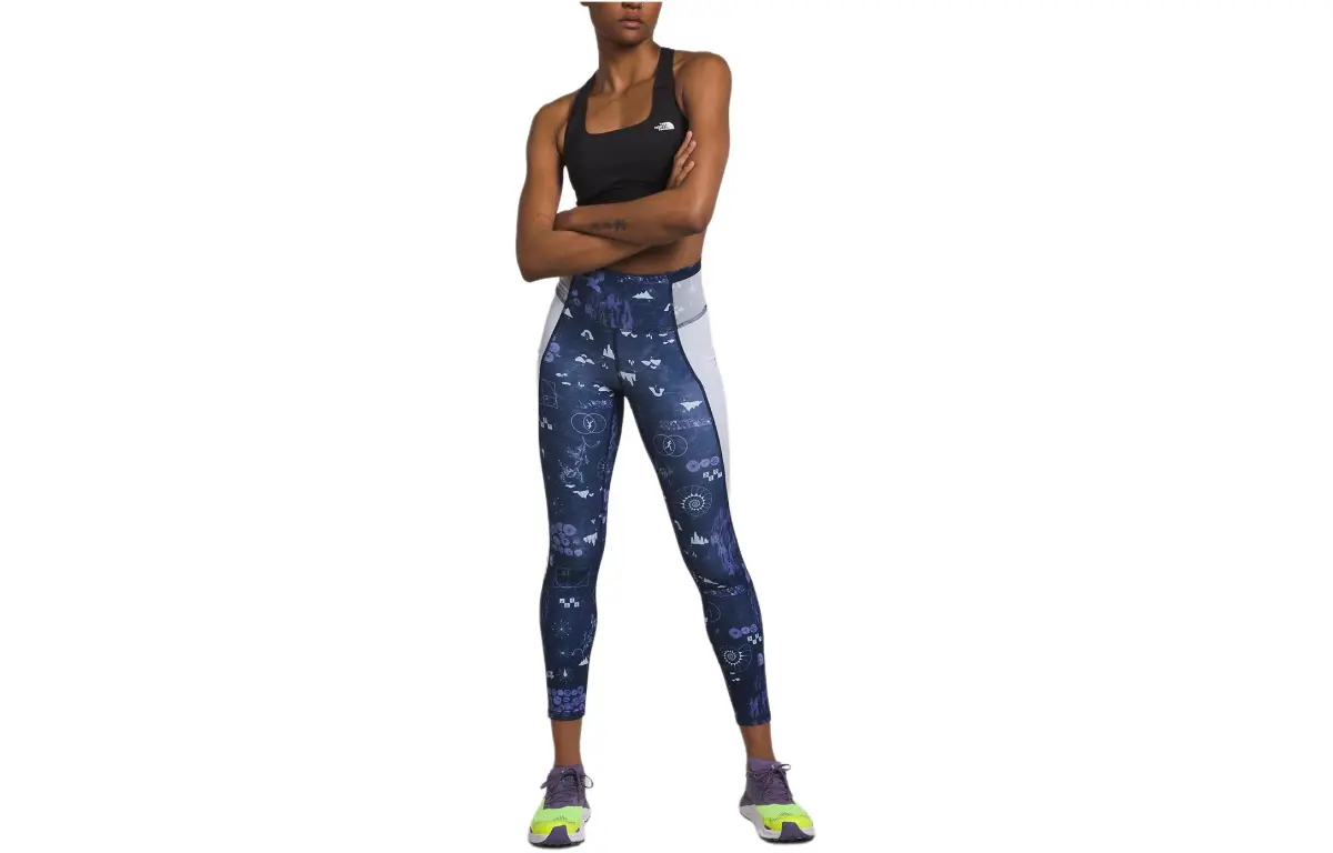 THE NORTH FACE Leggings Women's Mixed Print