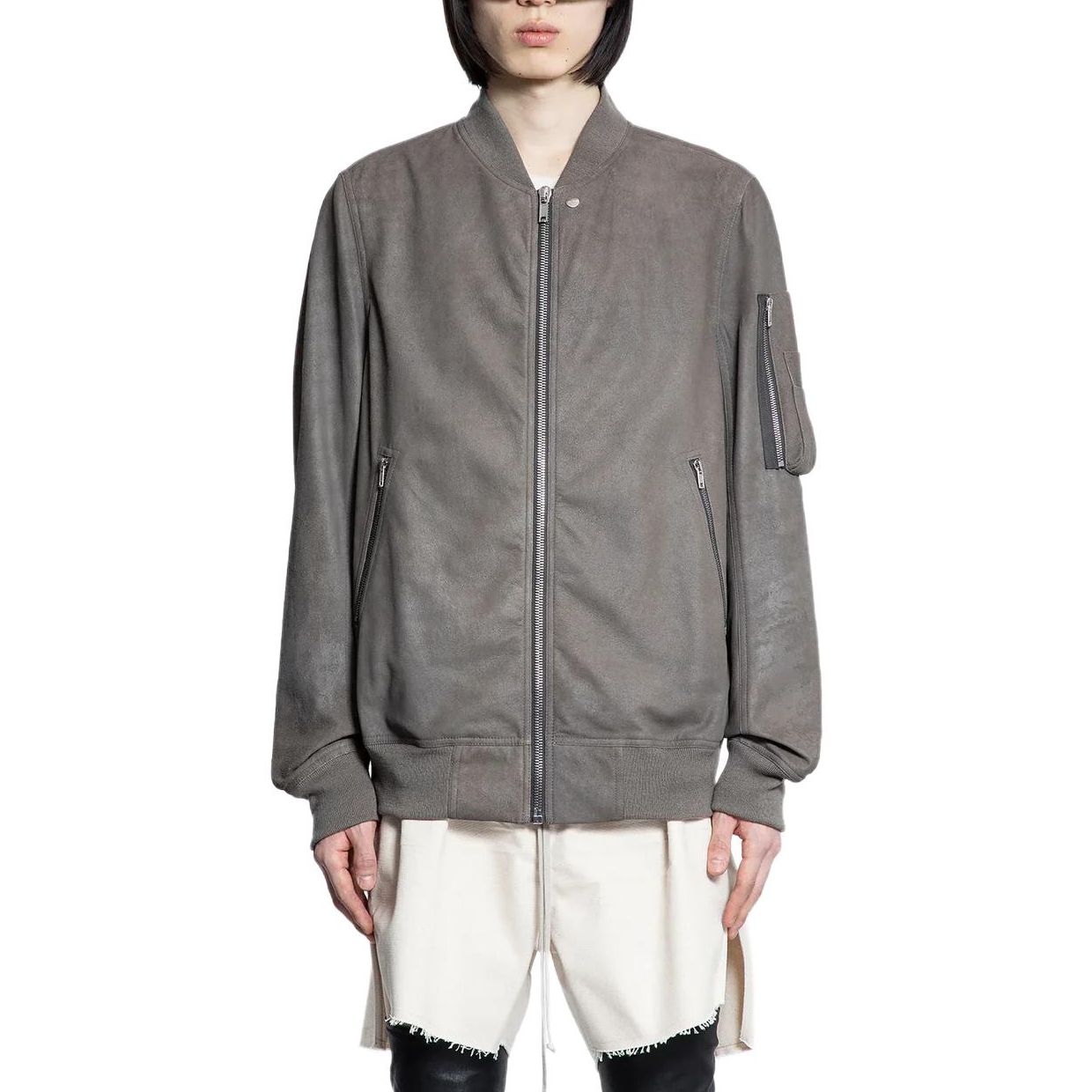 Мужская куртка RICK RICK OWENS/RO (серая)