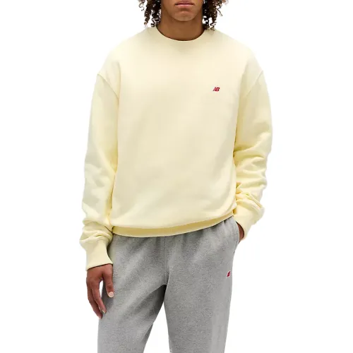 New Balance MADE In USA CORE Sweatshirt Men's Yellow