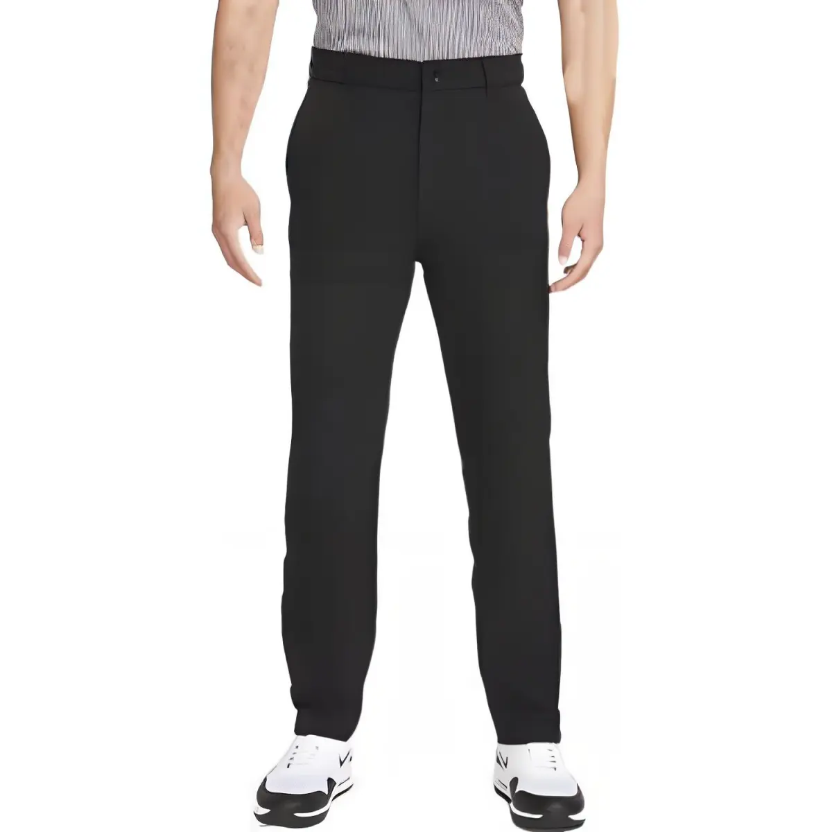 Nike Casual Pants Men's Black Moderate Straight Fit Pants