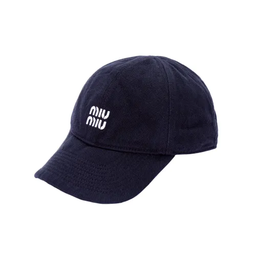 MIU MIU Baseball Caps Unisex Blue
