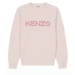 KENZO Sweatshirts Women's Pink Crew Neck Moderate Heavyweight