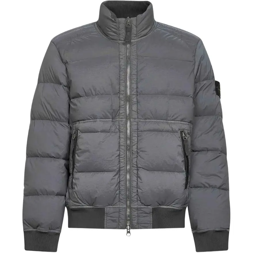 STONE ISLAND FW25 Down Jacket Unisex Gray