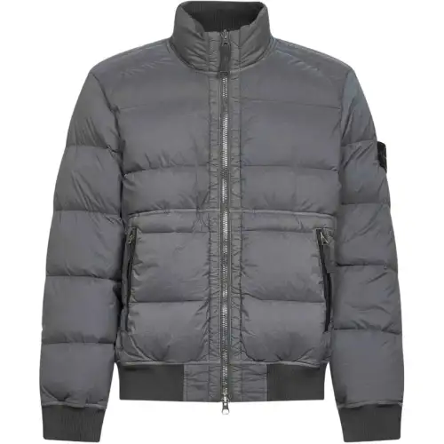 STONE ISLAND FW25 Down Jacket Unisex Gray