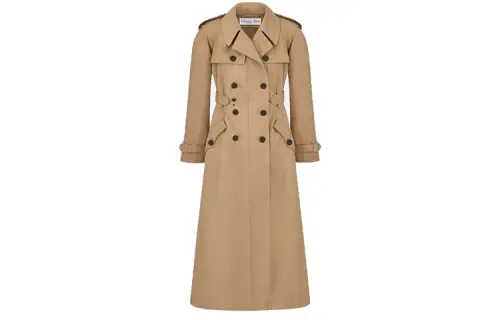 DIOR SS21 Trench Coat Women's Beige