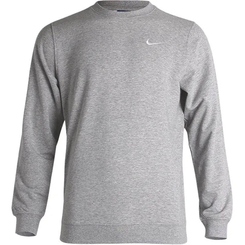 Nike Club Sweatshirts Men's Gray Crew Neck Moderate