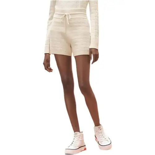 HERMES Casual Shorts Women's Ecru Moderate