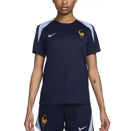 Nike Dri Fit Strike Soccer Jersey Women's Smoked Black Blue/Cobalt Blue/Cobalt Blue