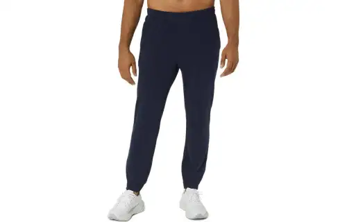 Asics Sweat Knit Pants Knitted Sweatpants Men's Midnight Blue