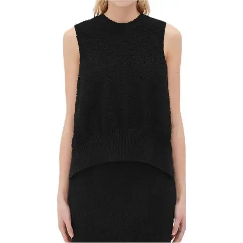 Bottega Veneta Open Back Light Textured Top