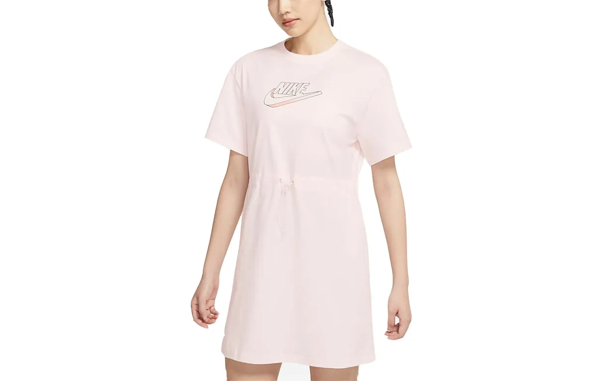 Nike Short Sleeved Dress Women's Pink