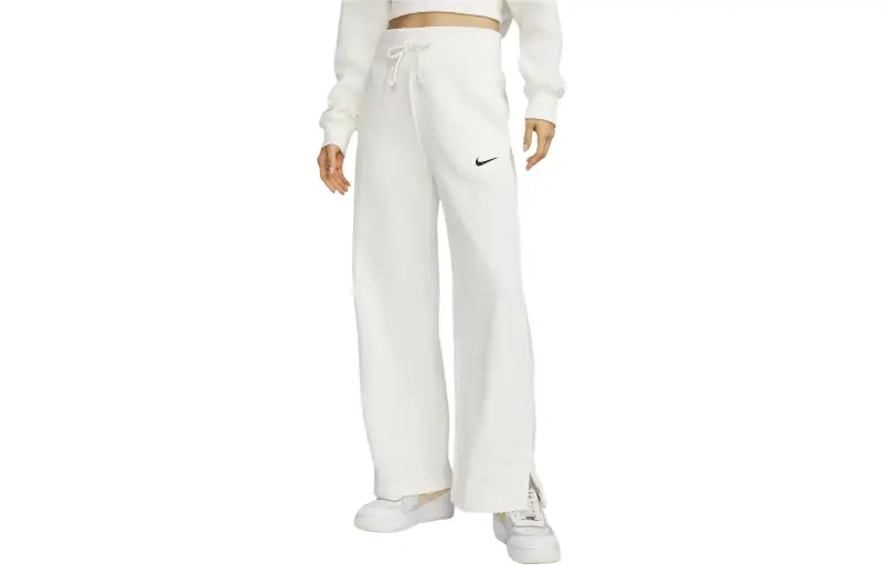 Nike Sportswear Phoenix Fleece Knitted Sweatpants Women's Sail White