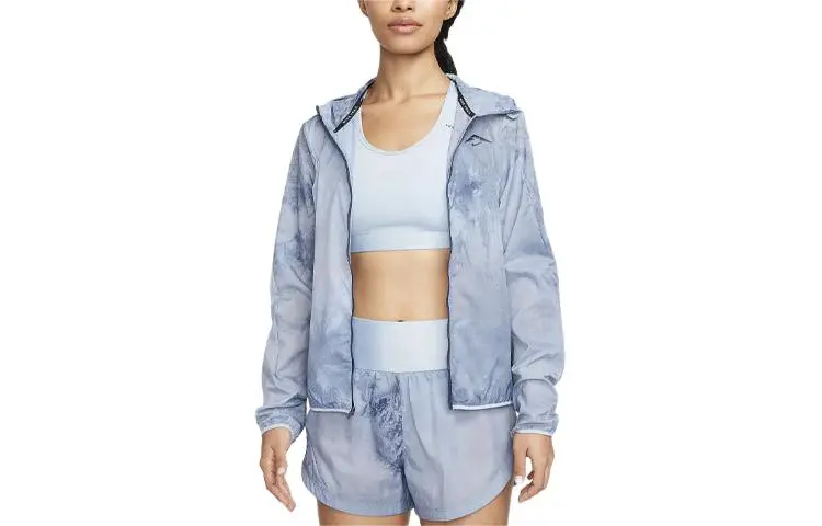 Nike Trail Jackets & Coats Women's Light Blue Gray