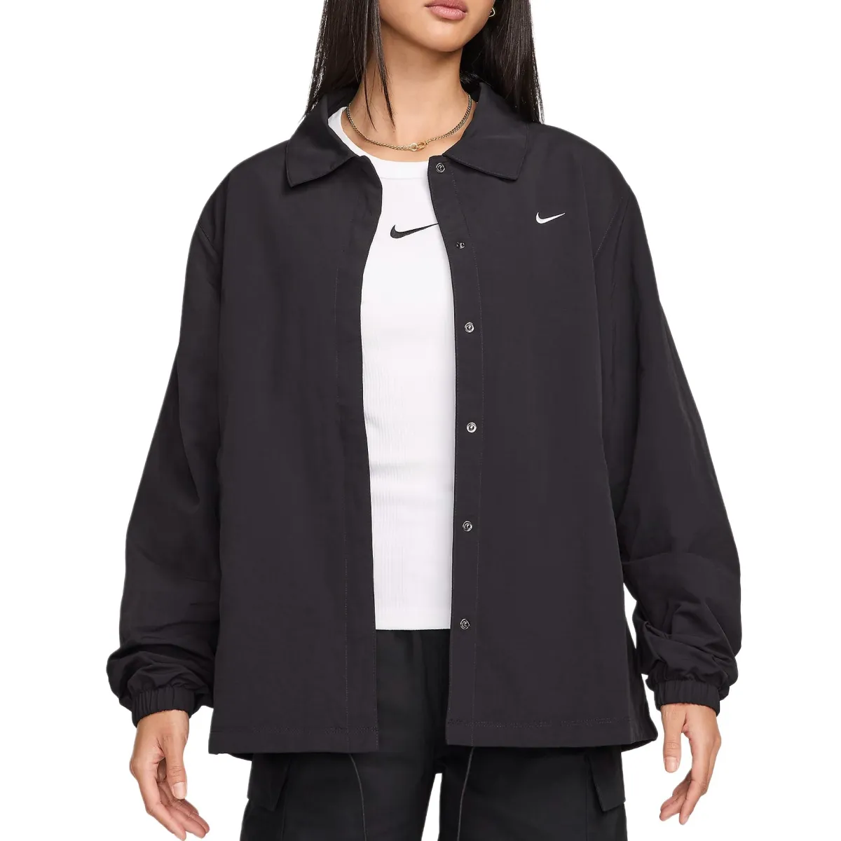 Nike Sportswear Essential Women's Oversized Uv Woven Coaches' Jacket