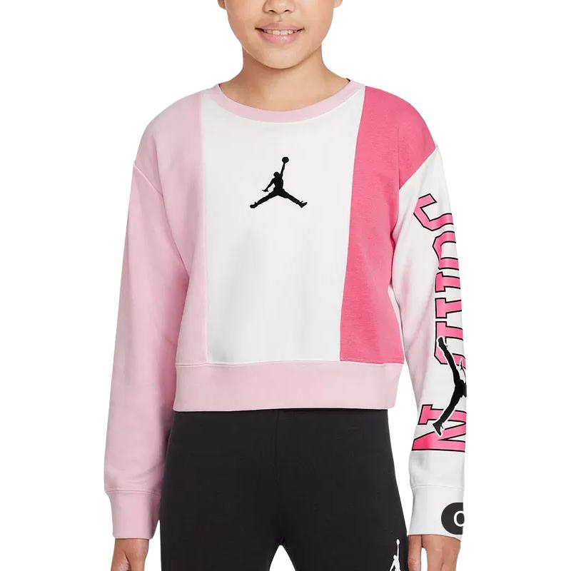 Женское худи Jordan (розовое)