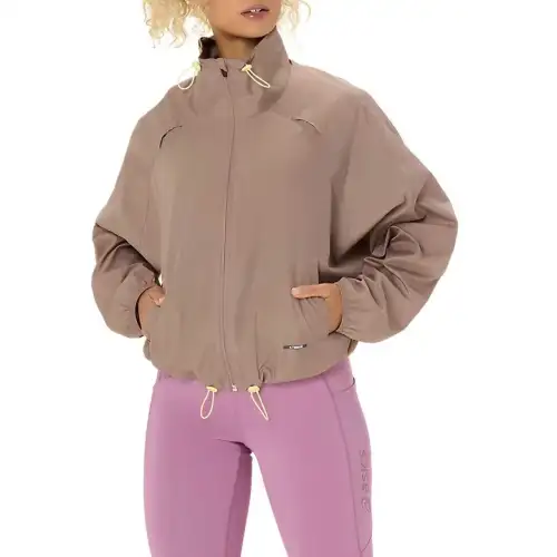 Asics Jackets & Coats Women's Taupe