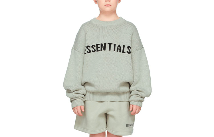 Детский свитер Fear FW21 Kids Green/Concrete Pullover Sweater (зеленый)