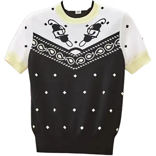 HERMES T Shirts Women's Multicolor Crew Neck Moderate