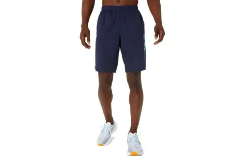 ASICS Casual Shorts Men's Blue Moderate