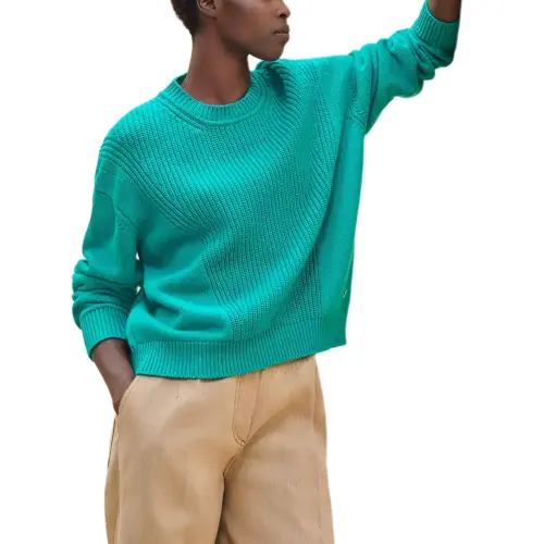 HERMES Cashmere Sweater Women's Green