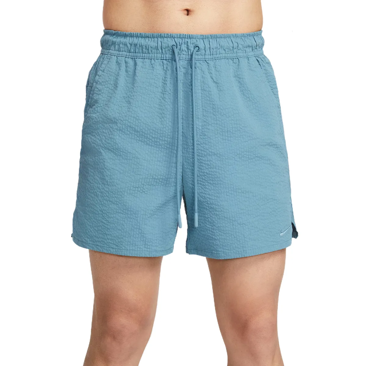 Nike Casual Shorts Men's Gray Blue