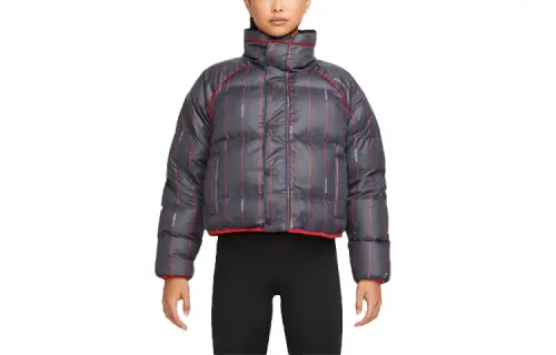 Jordan Jackets Women's Black Stand Collar Thickened Other
