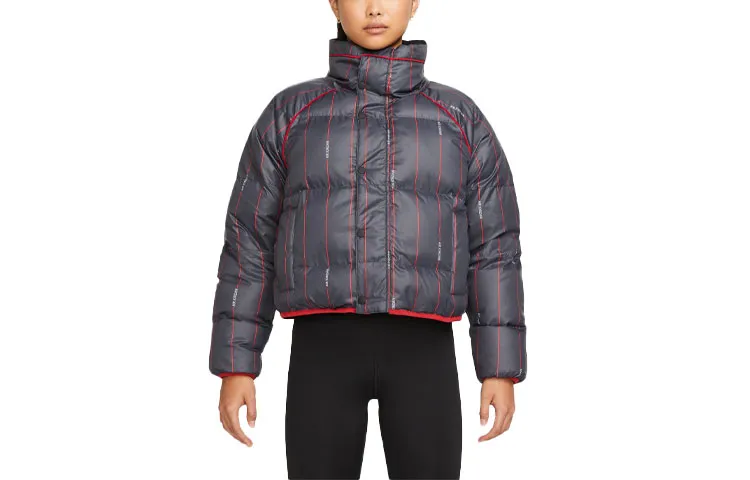 Jordan Jackets Women's Black Stand Collar Thickened Other