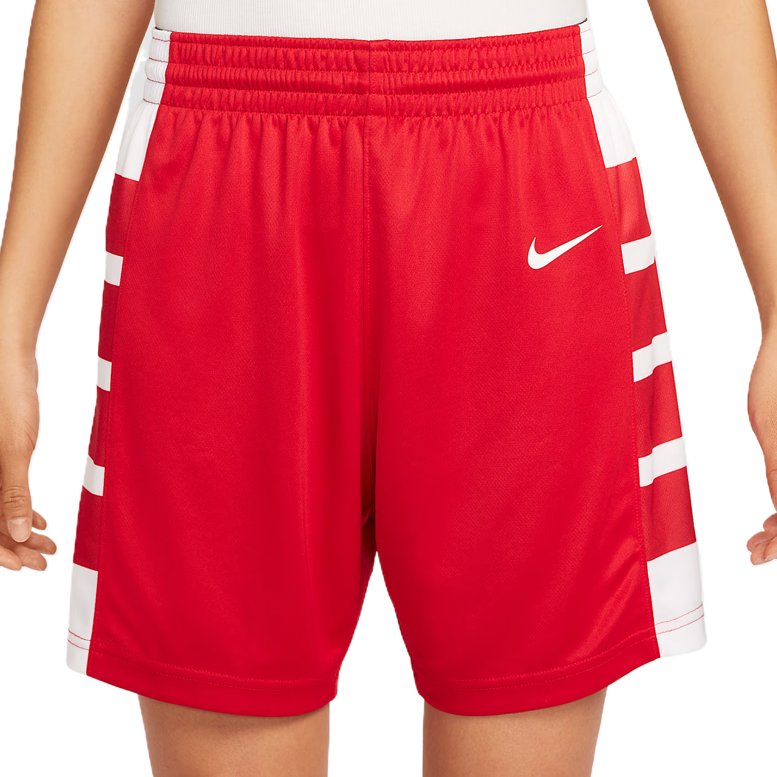 Женские шорты Nike Dri-Fit (красные)