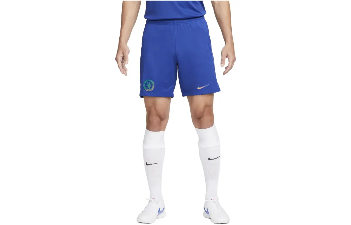 Nike Soccer Bottoms Men's Blue Moderate Straight Fit Pants
