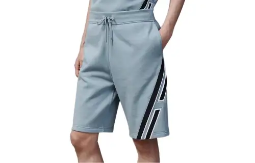 HERMES Casual Shorts Men's Haze Blue Moderate