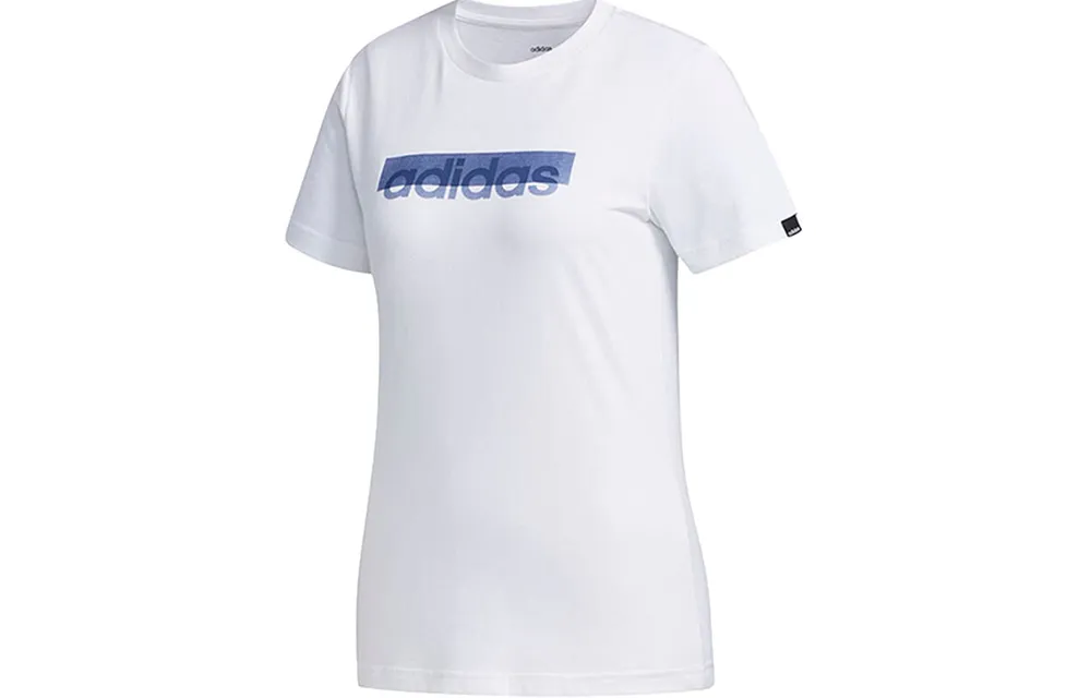 Adidas T-Shirts Women's White Crew Neck Moderate Other
