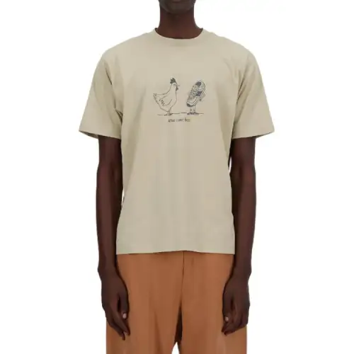 New Balance T Shirt Men's Beige