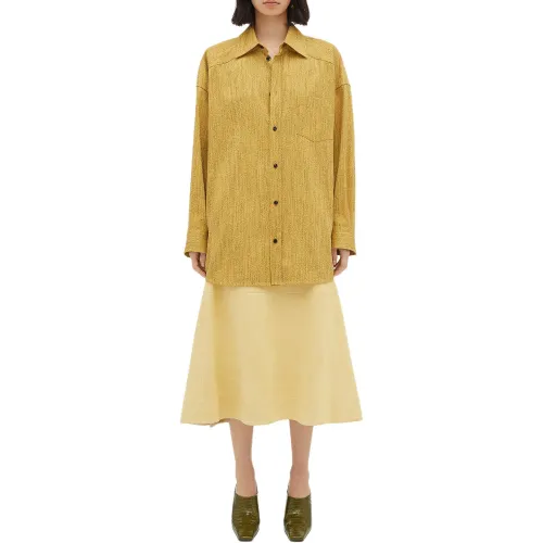 Bottega Veneta SS24 Shirt Women's Duck Yellow