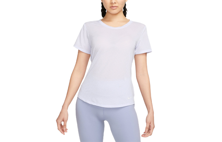 Женская футболка Nike Dri-Fit One Breathe (фиолетовая)