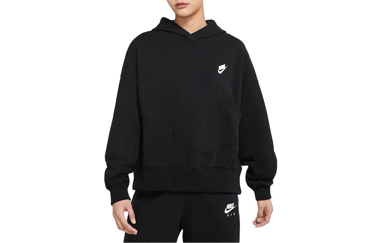 Женское худи Nike Logo Hoodie (черное)