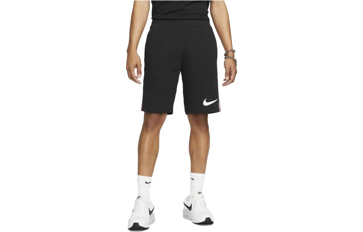 Nike Pink Taped Hem Shorts