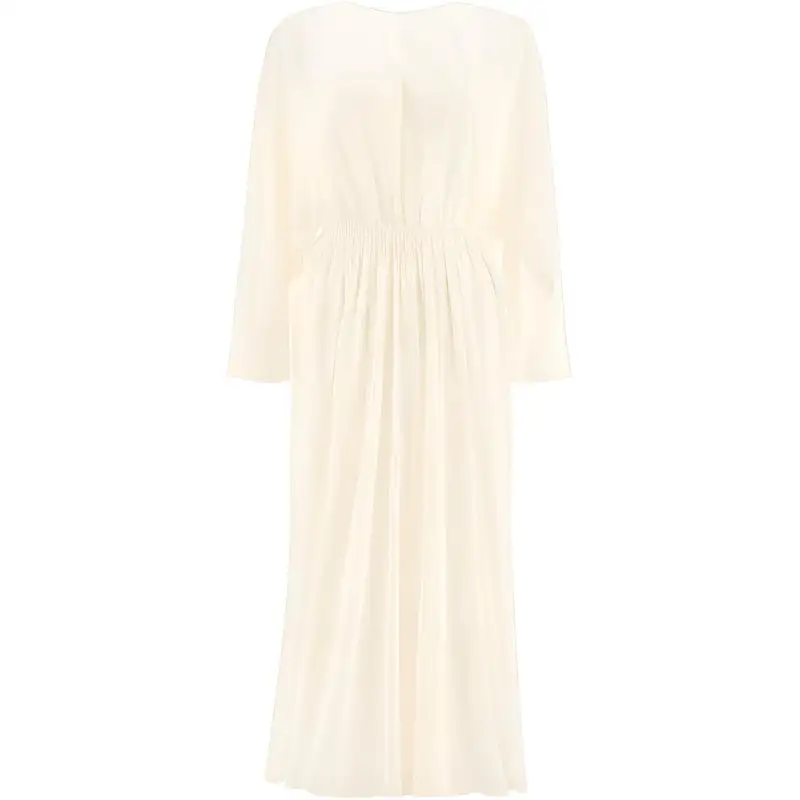 DIOR Long Sleeved Dress Women's White
