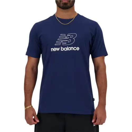 New Balance T Shirt Men's Marine Blue