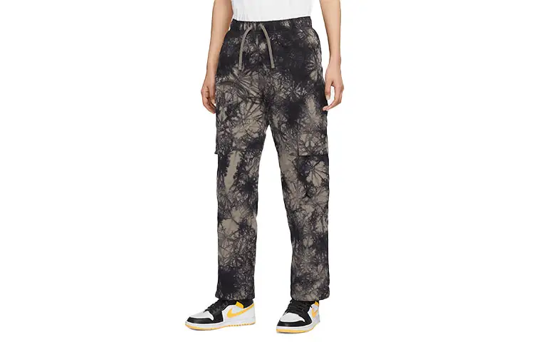 Jordan Casual Pants Women's Olive Gray Moderate Straight Fit Pants