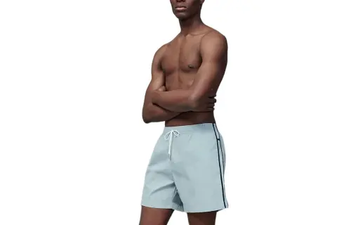 HERMES Casual Shorts Men's Light Blue Moderate