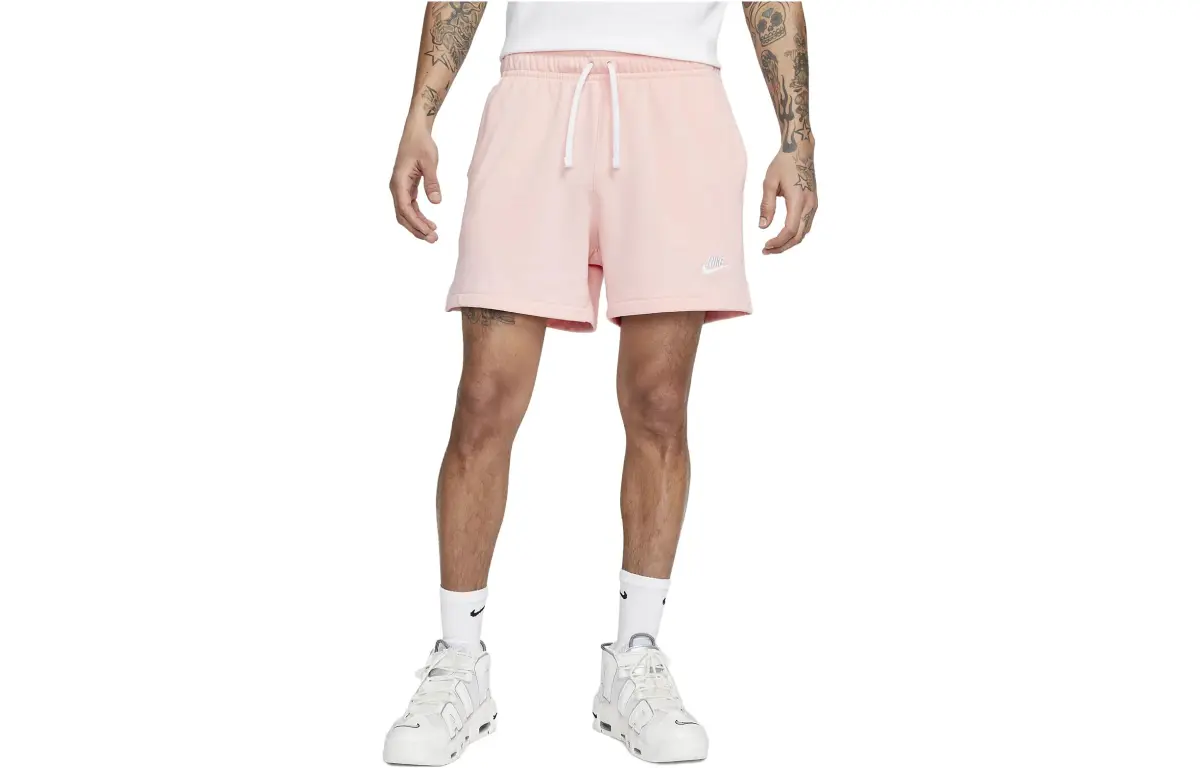 Nike Casual Shorts Men's Pink Moderate