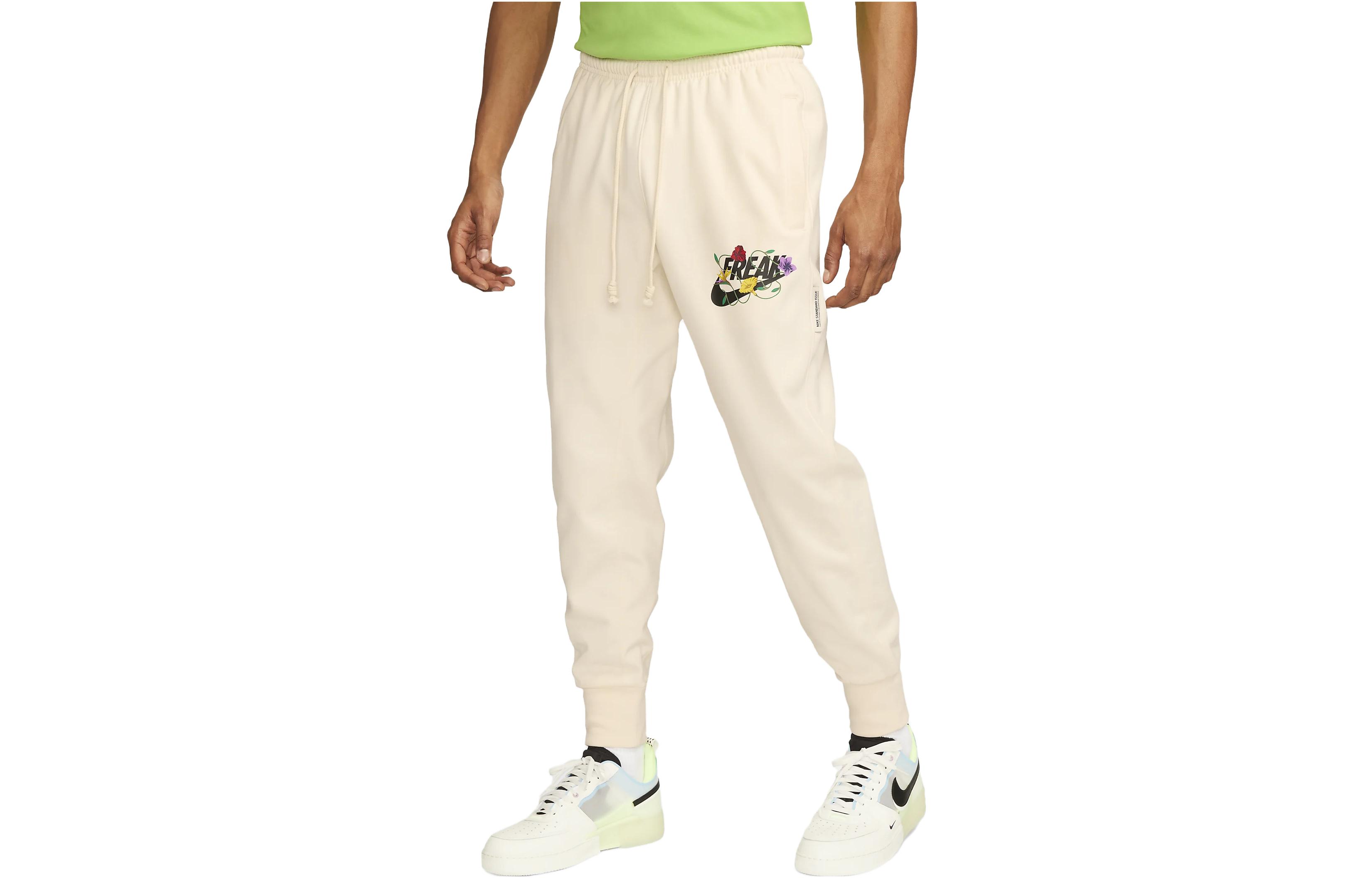Nike Giannis Standard Issue Dri FIT 'Pale Ivory' Basketball Track Pants