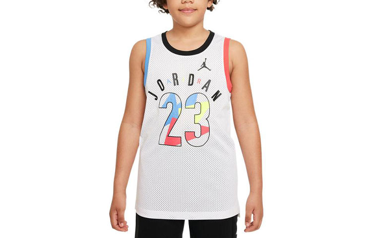 Детская баскетбольная форма Jordan (белая)